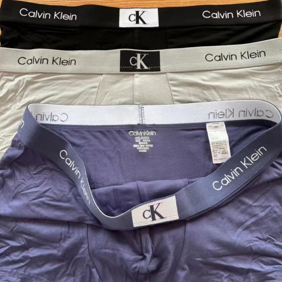 大人氣 Calvin Klein 冰絲綿男裝底褲内褲（一盒3條）