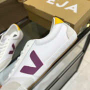 韓國限定版 VEJA經典復刻帆布深紅V白波鞋