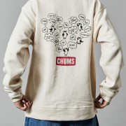 日本人氣潮牌 限量版CHUMS經典人氣企鵝LOGO心形印花圓領衛衣