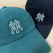 韓國人氣 MLB Baseball Cap棒球帽立體刺繡LOGO三色棒球帽