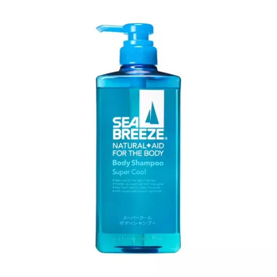 資生堂SEA BREEZE 清爽洗髮水/護髮素 600ML，EXP:2025/01